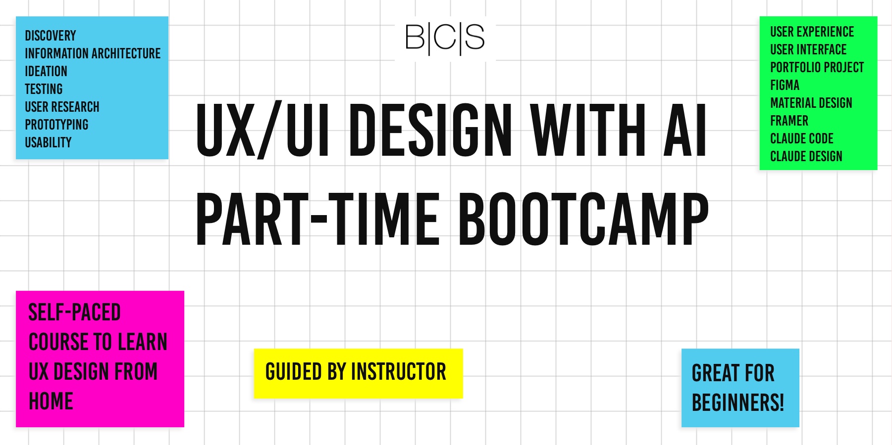 UX/UI Design part-time Bootcamp with AI in Barcelona Code School